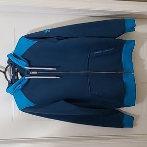 Under Armour Small Men's Blue Zip-up Hoodie